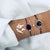 Crazy Feng 2018 Bohemian Marble Stone Beads Bracelet Set For Women Natural Stone Tassel Pendant Bangles Bracelet Femme Jewelry