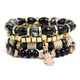 Crystal Bead Bracelets for Women Vintage Bracelet Female Jewelry Tassel Natural Stone Charms Wristband Gift pulseira feminina