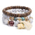 Crystal Bead Bracelets for Women Vintage Bracelet Female Jewelry Tassel Natural Stone Charms Wristband Gift pulseira feminina