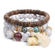 Crystal Bead Bracelets for Women Vintage Bracelet Female Jewelry Tassel Natural Stone Charms Wristband Gift pulseira feminina