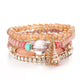 Crystal Bead Bracelets for Women Vintage Bracelet Female Jewelry Tassel Natural Stone Charms Wristband Gift pulseira feminina