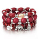 Crystal Bead Bracelets for Women Vintage Bracelet Female Jewelry Tassel Natural Stone Charms Wristband Gift pulseira feminina