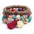 Crystal Bead Bracelets for Women Vintage Bracelet Female Jewelry Tassel Natural Stone Charms Wristband Gift pulseira feminina