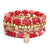 Crystal Bead Bracelets for Women Vintage Bracelet Female Jewelry Tassel Natural Stone Charms Wristband Gift pulseira feminina