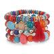 Crystal Bead Bracelets for Women Vintage Bracelet Female Jewelry Tassel Natural Stone Charms Wristband Gift pulseira feminina
