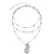 Crystal Heart Necklace Pendant Female Short Gold Chain Necklace Pendant Necklace Crystal Heart Necklace Chocker neck