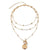 Crystal Heart Necklace Pendant Female Short Gold Chain Necklace Pendant Necklace Crystal Heart Necklace Chocker neck