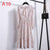 Cute Pink Dress 2019 Summer Women Dress Long sleeves Flowers Print Boho Style Beach Dress Sundress Casual Shift Dresses Vestido