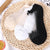 Cute print cat harajuku transparent socks women girl summer funny animal low cut ankle sock 2019 Women's Socks 2 Pairs