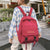 DCIMOR Fashion buckle Women Backpack Large capacity waterproof nylon shoulder bag Schoolbag for teenagers Girls bookbag Mochilas