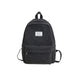 DCIMOR High quality canvas Women Backpack Female Solid color schoolbag for Teenage girls Travel Backpack Preppy Book Mochila