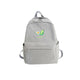DCIMOR New Fruit embroidery Women Backpack Little fresh Waterproof nylon solid color shoulder bag Girls'schoolbags for teenagers