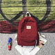 DCIMOR Solid color Women backpack Retro Fashion Waterproof Nylon Backpack School Bags For Teenagers Mochilas Travel Backpacks