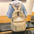 AlphaGal Waterproof Nylon Women Backpack Female Large capacity high schoolbag Korean Vintage girl Shoulder Bags Travel Bag Mochila
