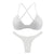 De Monarchia Sexy Women Bra Ribbed Plunge Underwear Wireless Crisscross Back V Neck Bras Comfort Lady's Cotton Bralette