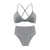 De Monarchia Sexy Women Bra Ribbed Plunge Underwear Wireless Crisscross Back V Neck Bras Comfort Lady's Cotton Bralette
