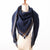 AlphaGal  brand women scarf fashion plaid winter scarves for ladies cashmere shawls wraps warm neck Triangle Bandage pashmina