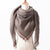 AlphaGal  brand women scarf fashion plaid winter scarves for ladies cashmere shawls wraps warm neck Triangle Bandage pashmina