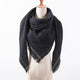 AlphaGal  brand women scarf fashion plaid winter scarves for ladies cashmere shawls wraps warm neck Triangle Bandage pashmina