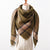 AlphaGal  brand women scarf fashion plaid winter scarves for ladies cashmere shawls wraps warm neck Triangle Bandage pashmina