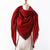 AlphaGal  brand women scarf fashion plaid winter scarves for ladies cashmere shawls wraps warm neck Triangle Bandage pashmina