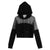 Drop Shipping Hoodies Women Long Sleeve Solid Patchwork Hooded Sweatshirt Female Casual Sportswear Outwear Plus Size WS&&40