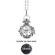 Dropshipping Felt Ball Lava Stone Aromatherapy Antique Vintage Glow Diffuser Necklace Locket Necklace for Perfume Essential Oil