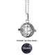 Dropshipping Felt Ball Lava Stone Aromatherapy Antique Vintage Glow Diffuser Necklace Locket Necklace for Perfume Essential Oil