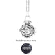 Dropshipping Felt Ball Lava Stone Aromatherapy Antique Vintage Glow Diffuser Necklace Locket Necklace for Perfume Essential Oil