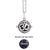 Dropshipping Felt Ball Lava Stone Aromatherapy Antique Vintage Glow Diffuser Necklace Locket Necklace for Perfume Essential Oil