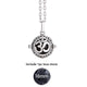 Dropshipping Felt Ball Lava Stone Aromatherapy Antique Vintage Glow Diffuser Necklace Locket Necklace for Perfume Essential Oil