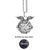 Dropshipping Felt Ball Lava Stone Aromatherapy Antique Vintage Glow Diffuser Necklace Locket Necklace for Perfume Essential Oil