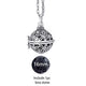 Dropshipping Felt Ball Lava Stone Aromatherapy Antique Vintage Glow Diffuser Necklace Locket Necklace for Perfume Essential Oil