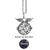 Dropshipping Felt Ball Lava Stone Aromatherapy Antique Vintage Glow Diffuser Necklace Locket Necklace for Perfume Essential Oil
