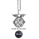 Dropshipping Felt Ball Lava Stone Aromatherapy Antique Vintage Glow Diffuser Necklace Locket Necklace for Perfume Essential Oil
