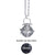 Dropshipping Felt Ball Lava Stone Aromatherapy Antique Vintage Glow Diffuser Necklace Locket Necklace for Perfume Essential Oil