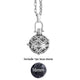 Dropshipping Felt Ball Lava Stone Aromatherapy Antique Vintage Glow Diffuser Necklace Locket Necklace for Perfume Essential Oil