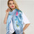 Ethnic Long Scarf Women Summer Printed Smooth Wild Fashion Shawl Cotton Soft Lady Kerchief Beach Sunscreen Casual Woman Shawls