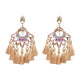 FASHIONSNOOPS 2018 Bohemian Wedding Drop Earrings Charm Earring Tassel Big Earring For Woman Handmade Large Brinco Ear Oorbellen