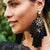 FASHIONSNOOPS 2018 Bohemian Wedding Drop Earrings Charm Earring Tassel Big Earring For Woman Handmade Large Brinco Ear Oorbellen