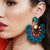 FASHIONSNOOPS 5 Colors Charm New Arrivals Bohemian Drop Dangle Shiny Statement Earrings for Women Crystal Bijoux Fashion Jewelry