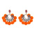 FASHIONSNOOPS Drop Crystal Earring Charm Boho Earrings Fashion Tassel Big Earring Dangle Large Wedding Long Brinco Ear Oorbellen