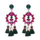 FASHIONSNOOPS Drop Crystal Earring Charm Boho Earrings Fashion Tassel Big Earring Dangle Large Wedding Long Brinco Ear Oorbellen