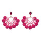 FASHIONSNOOPS Drop Crystal Earring Charm Boho Earrings Fashion Tassel Big Earring Dangle Large Wedding Long Brinco Ear Oorbellen
