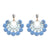 FASHIONSNOOPS Drop Hairball Earring Handmade Tassel Big Earring Dangle Bohemian Large Long Brinco Printing Ear Oorbellen 2018