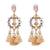 FASHIONSNOOPS Drop Hairball Earring Handmade Tassel Big Earring Dangle Bohemian Large Long Brinco Printing Ear Oorbellen 2018