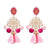FASHIONSNOOPS Fashion Jewelry Boho Tassel Earrings Women 2018 New Pom Pom Ethnic Fringed Drop Earrings Statement Brincos