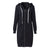 FLULU Autumn Winter New Hoodie Sweatshirt Women Solid Casual Loose Zipper Plus Size Thick Hoodies Jacket Long Coat Feminino 5XL