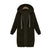 FLULU Autumn Winter New Hoodie Sweatshirt Women Solid Casual Loose Zipper Plus Size Thick Hoodies Jacket Long Coat Feminino 5XL