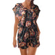 FREE OSTRICH Womens Summer Clubwear V-neck Sleeveless Playsuit Print Bodysuit Party Jumpsuit Fashion Jumpsuit For Women 2019 New